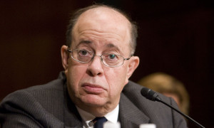 Evan Wallach, during his confirmation hearing to be United States circuit judge for the federal circuit, before the Senate Judiciary Committee. September 7, 2011. Photo by Diego M. Radzinschi/THE NATIONAL LAW JOURNAL.