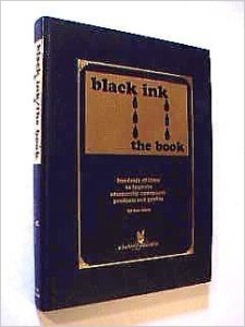 black ink