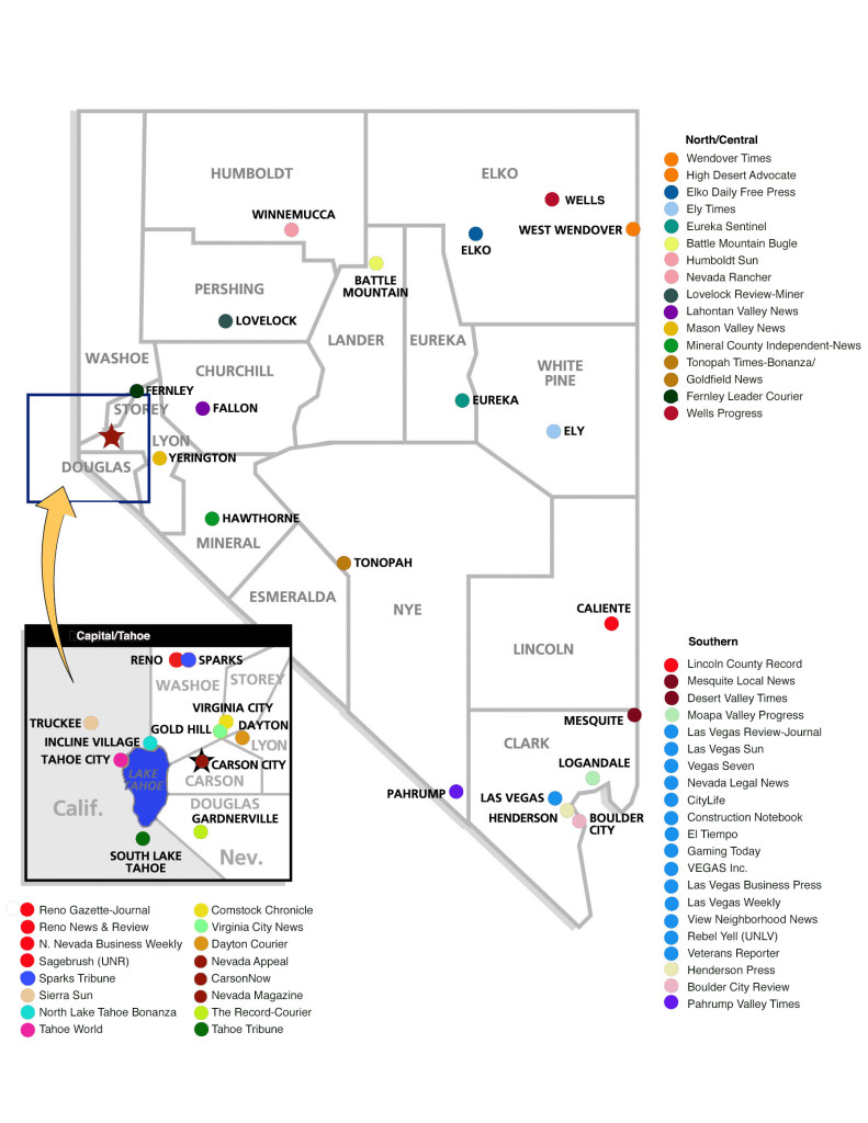 map of members